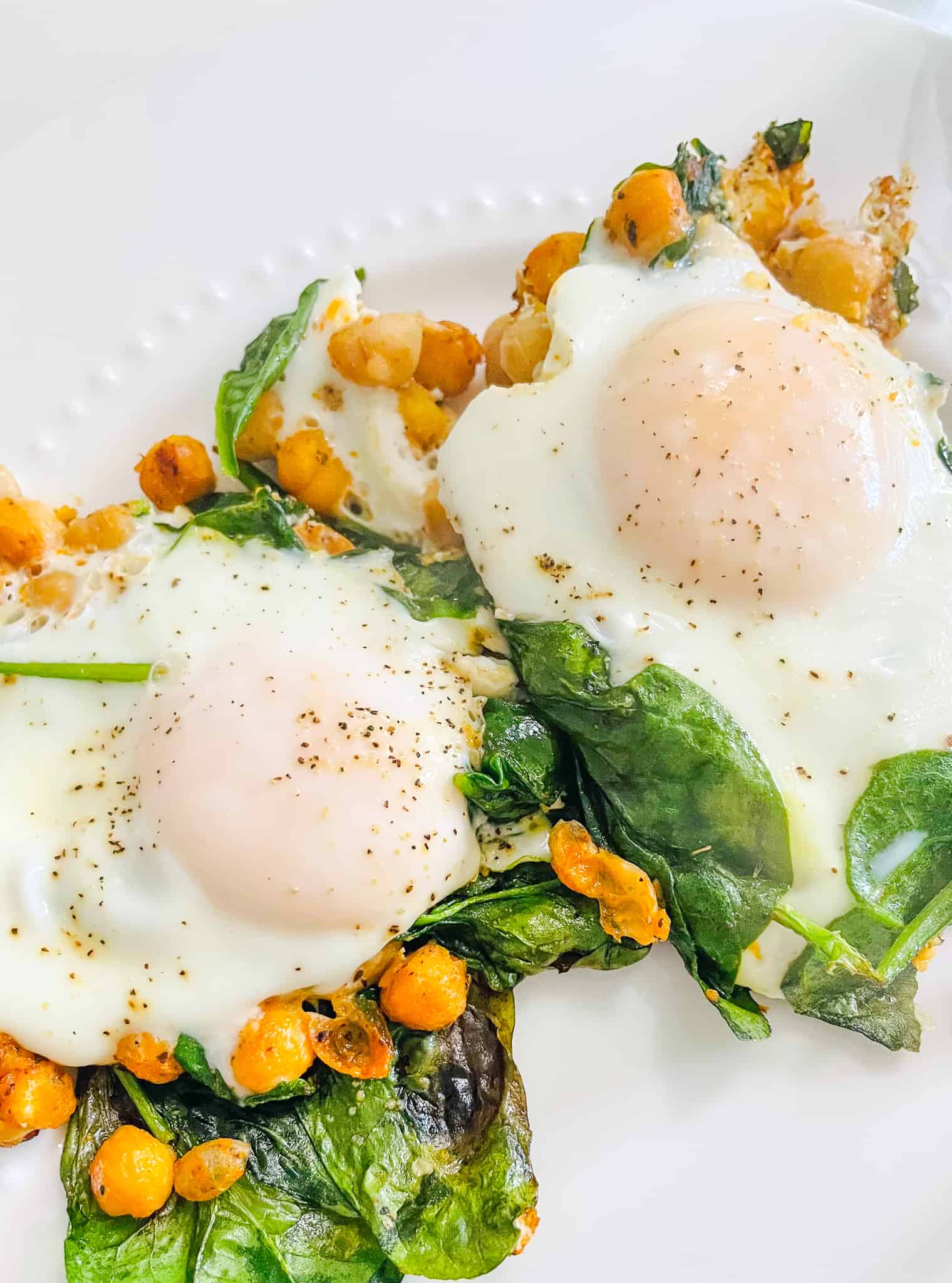 Chickpea and Spinach Eggs House of G&K Recipes