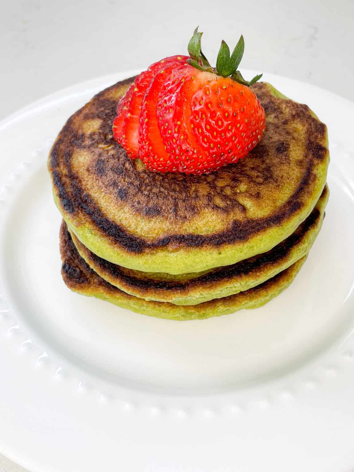 Easy Green Pancakes in a Blender House of G&K Recipes