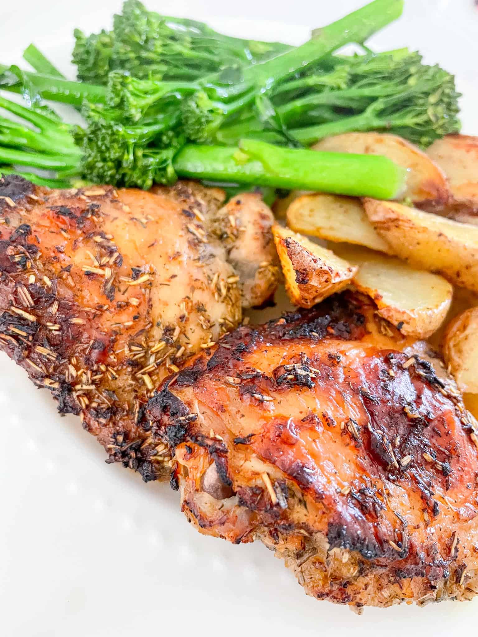 OvenBaked Lemon and Herb Chicken Thighs House of G&K Recipes