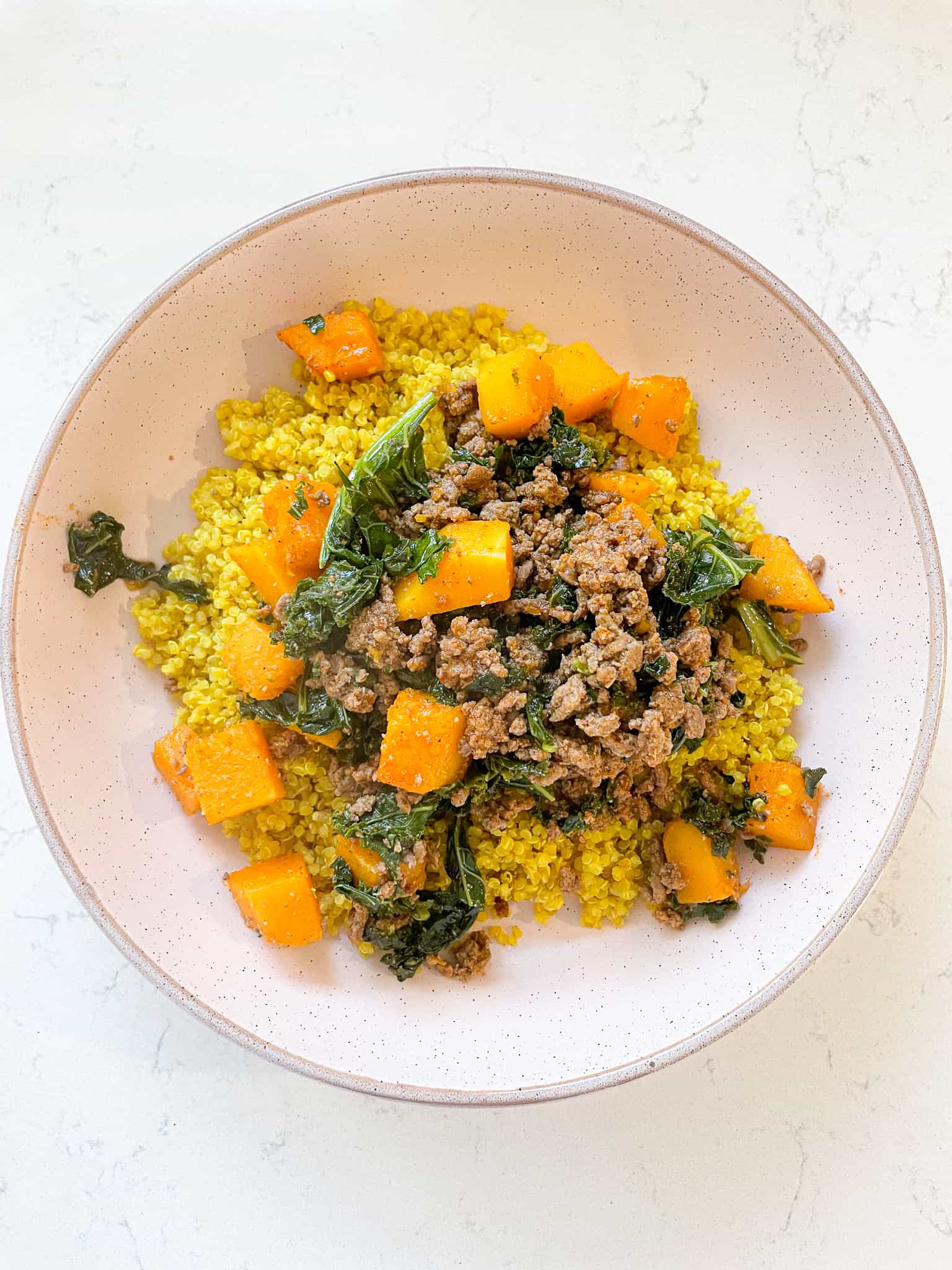 MoroccanStyle Ground Beef and Kale Skillet House of G&K Recipes