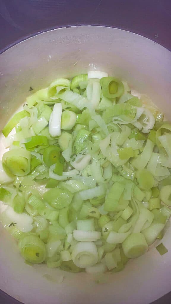 Cream of Leek and Potato Soup (without cream) - House of G&K Recipes