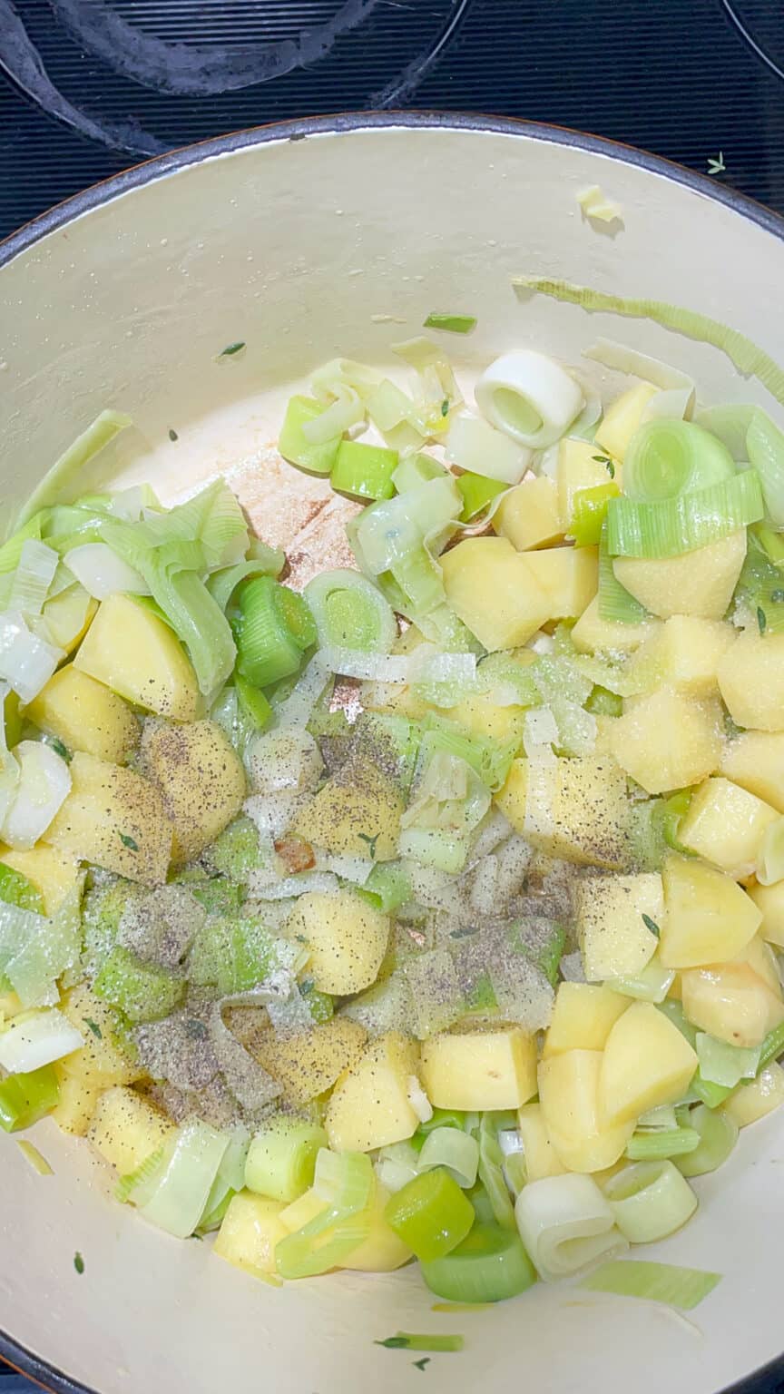 Cream of Leek and Potato Soup (without cream) - House of G&K Recipes