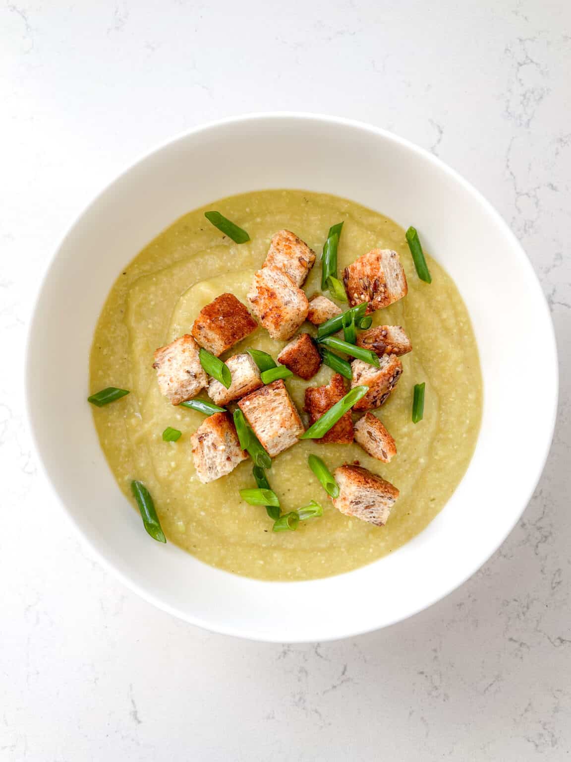 Cream of Leek and Potato Soup (without cream) - House of G&K Recipes