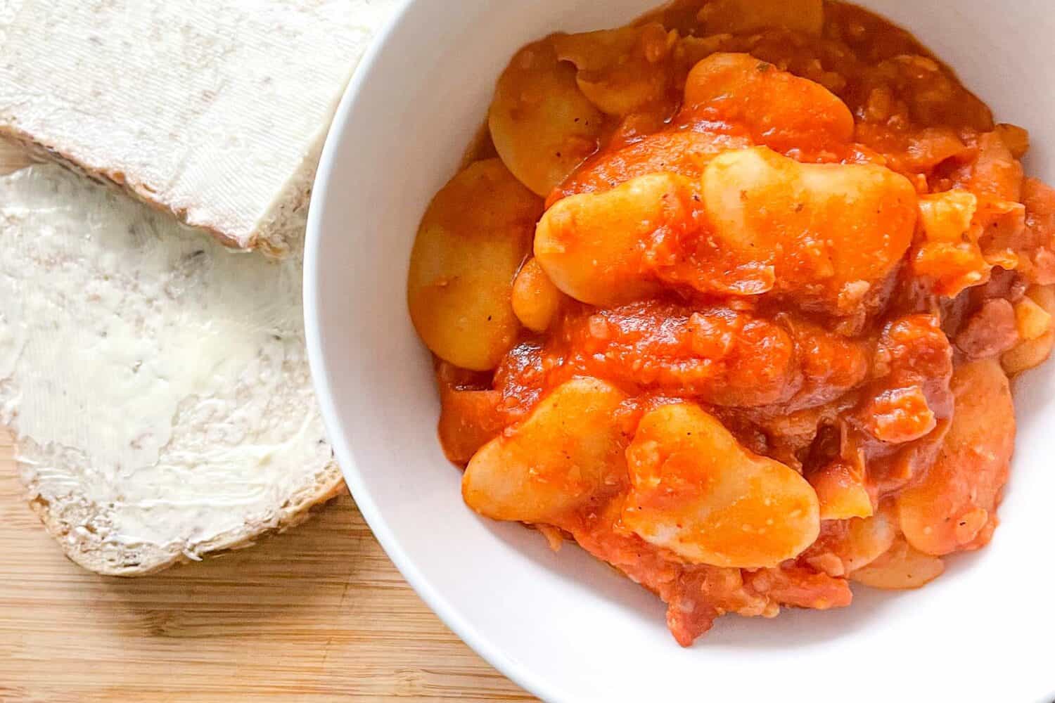 Lima Bean Stew House of G&K Recipes