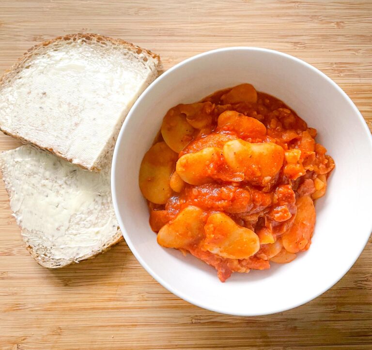 Lima Bean Stew House of G&K Recipes