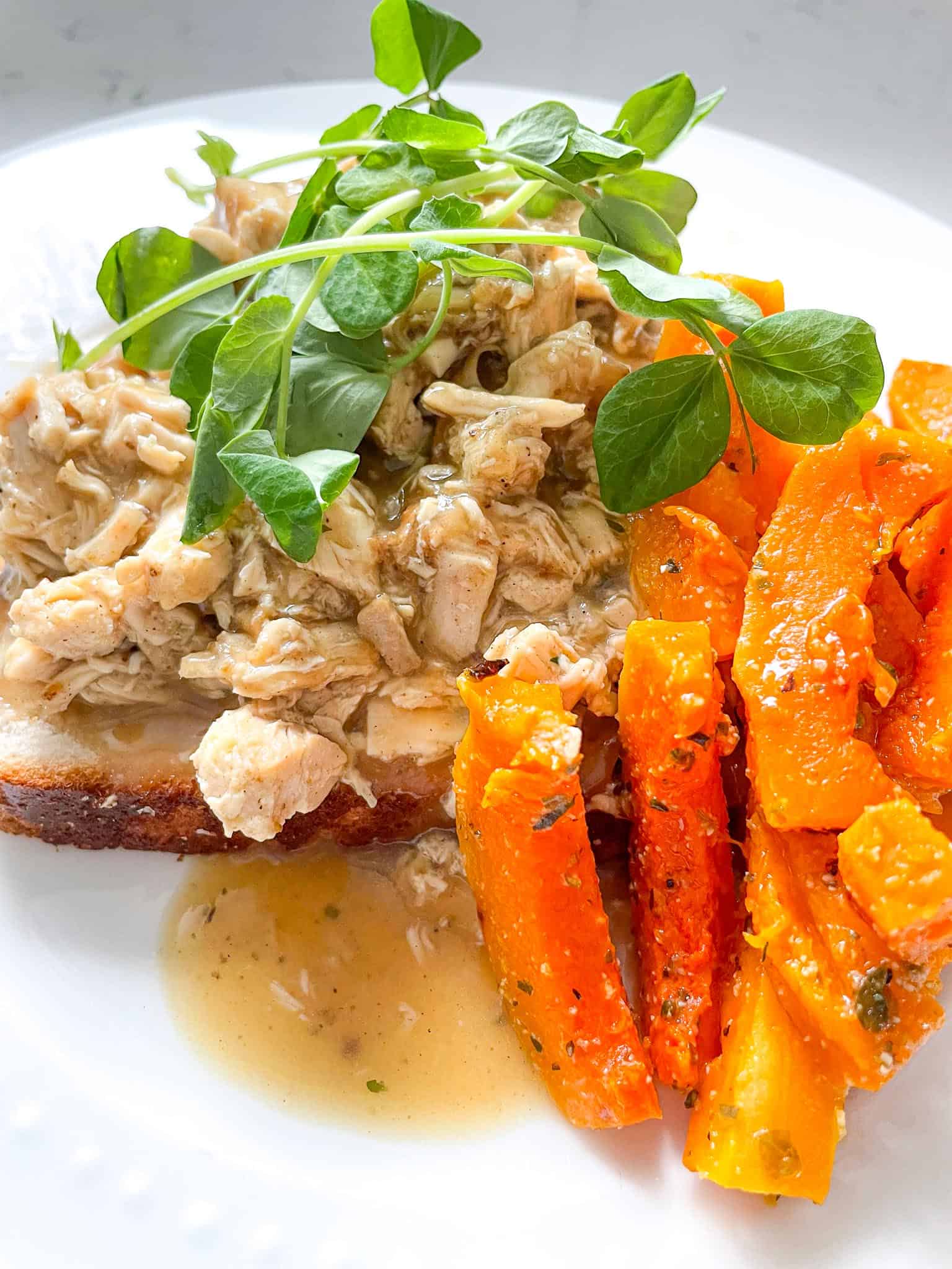 Messy Chicken Sandwich House of G&K Recipes