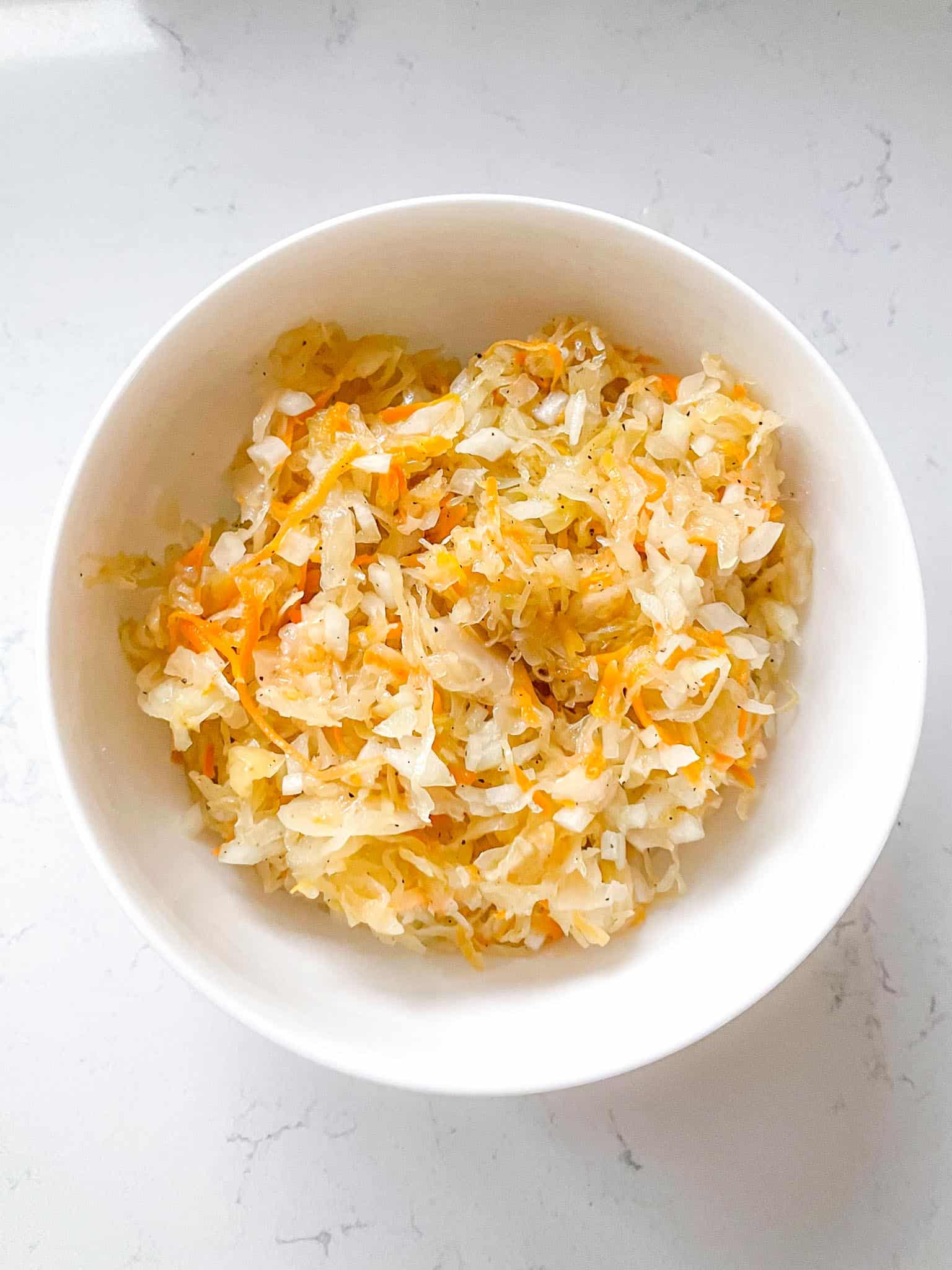 Simple Sauerkraut Slaw House of G&K Recipes