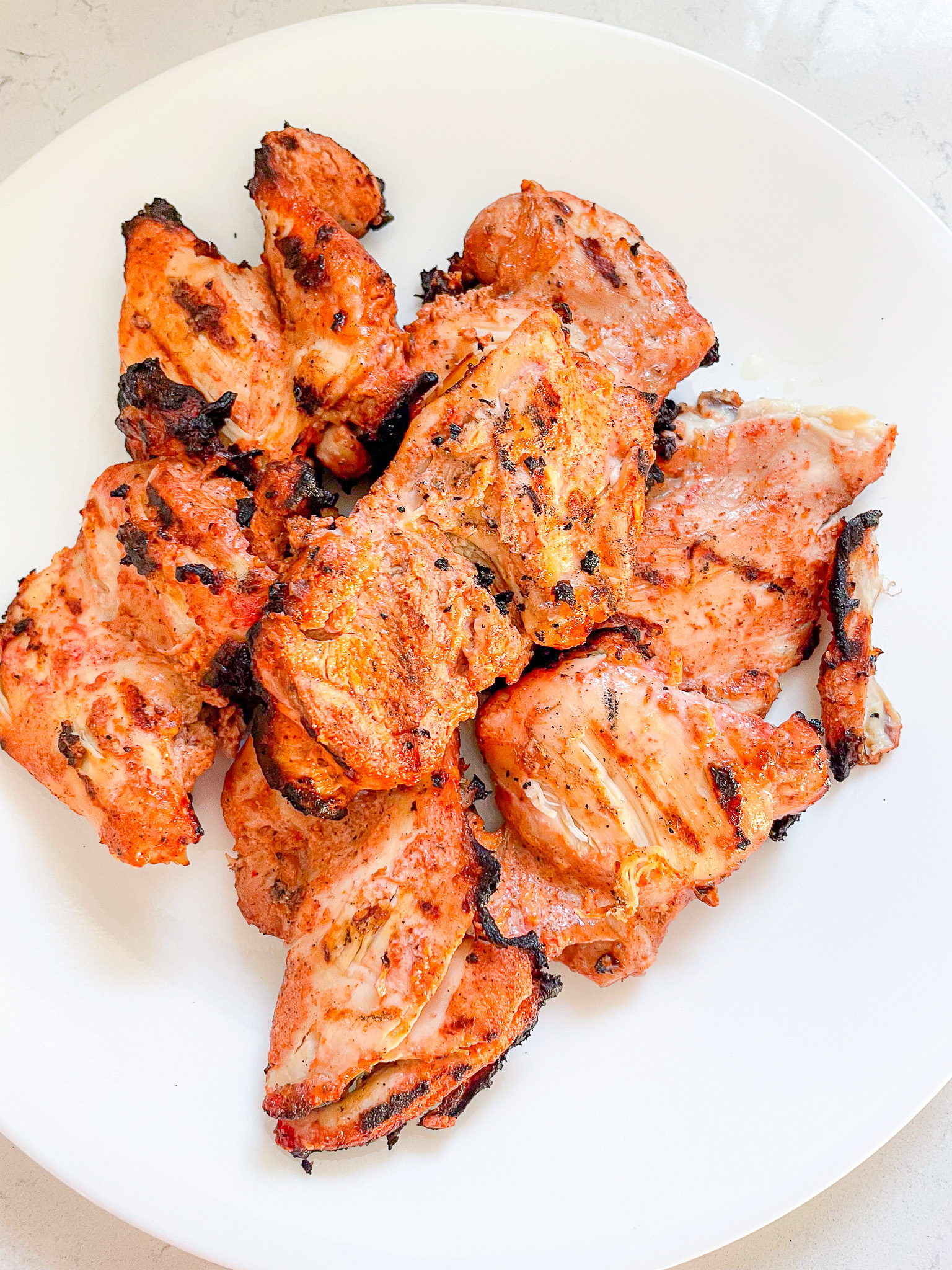 Grilled Tandoori Chicken Thighs